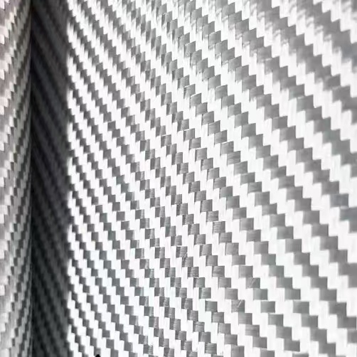 Crepe Pan Carbon - 3k 240gsm Kaplama Parlak Gümüş Cam
