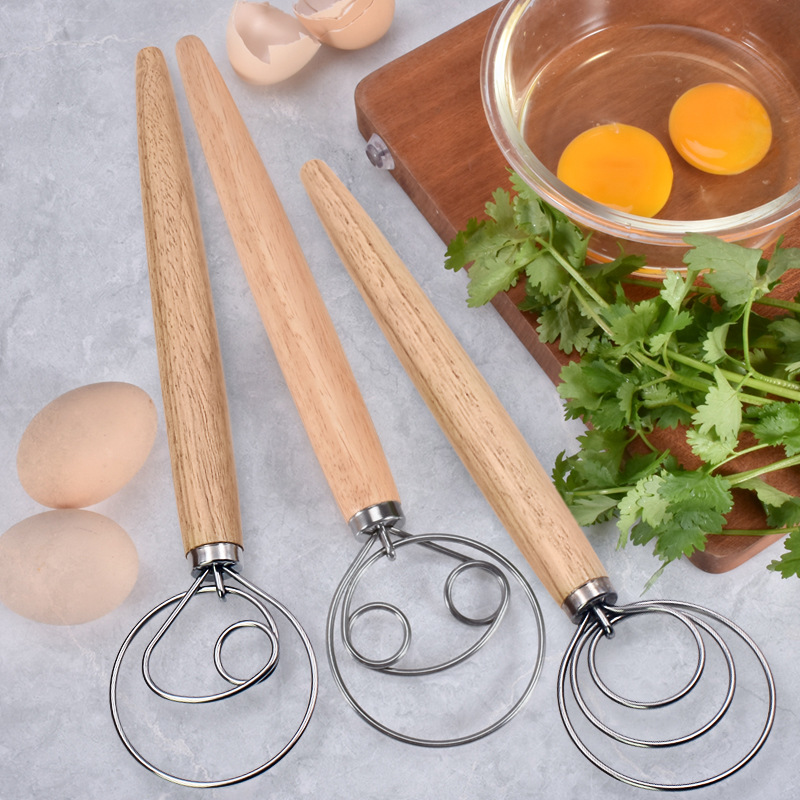 Danish Pancake Pan - 13 İnçlik Meşe Saplı Danimarka Hamur