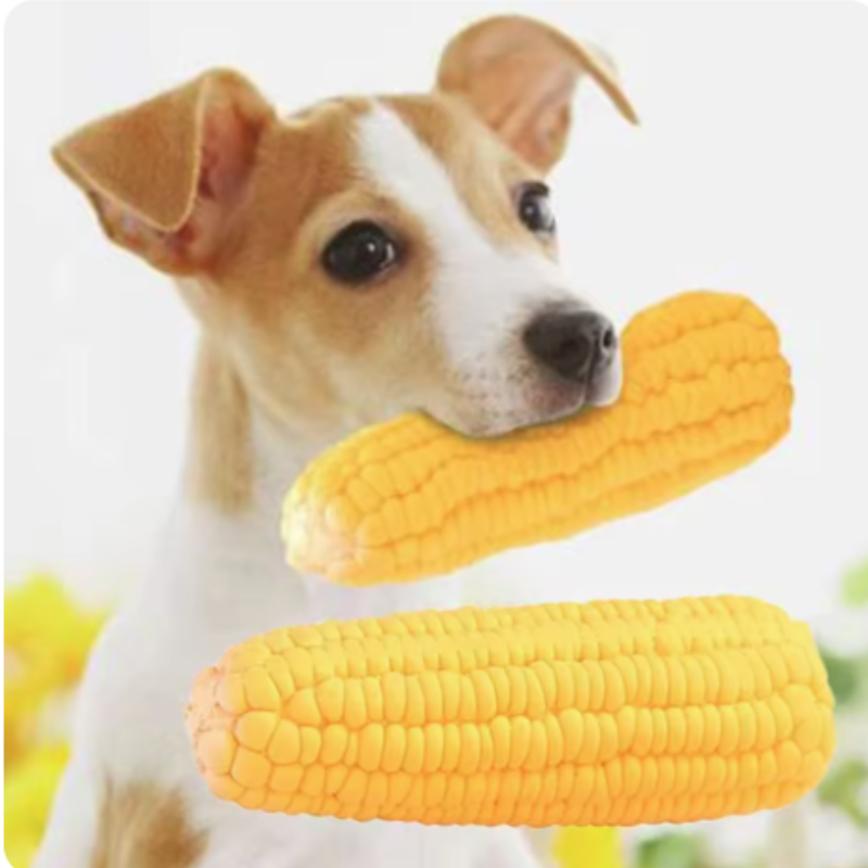 Corn Dog Stick - Yavru Köpekler İçin Sesli Mısır Köpeği